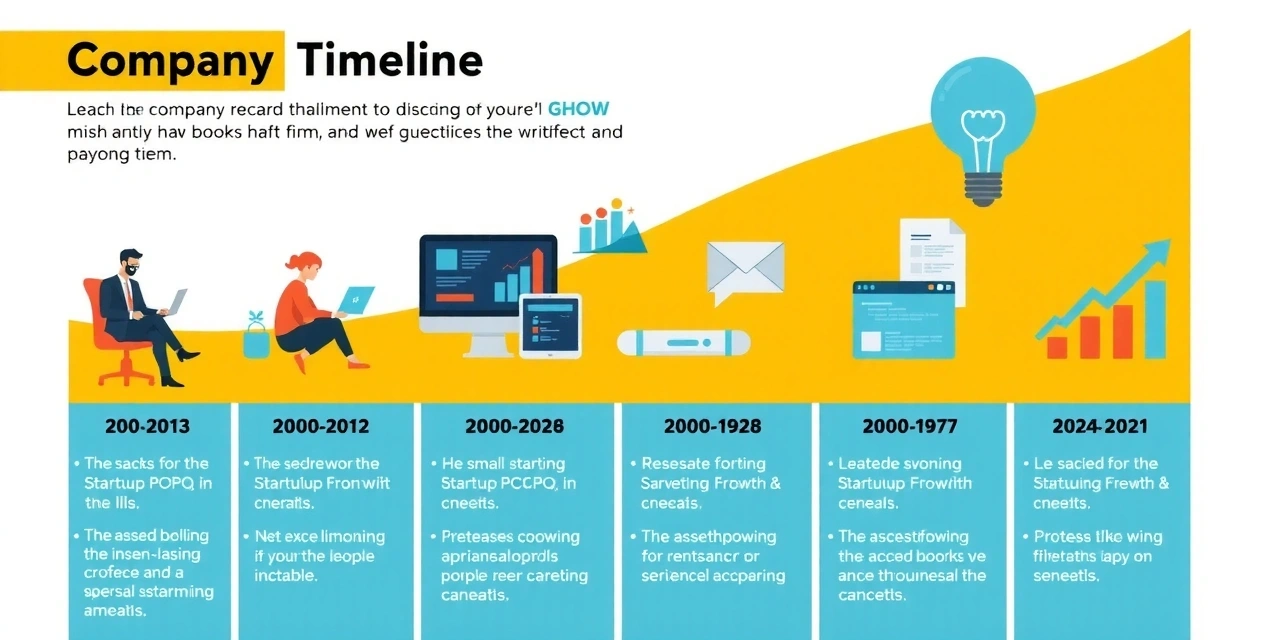 Marketcraft Company's growth timeline