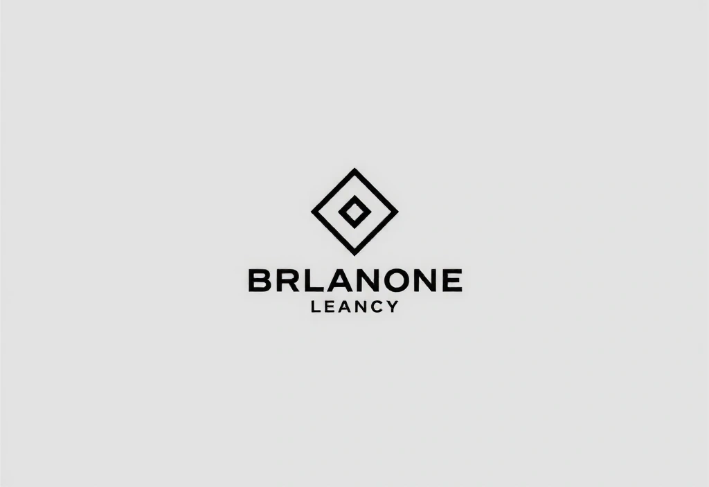 Modern, clean logo design example
